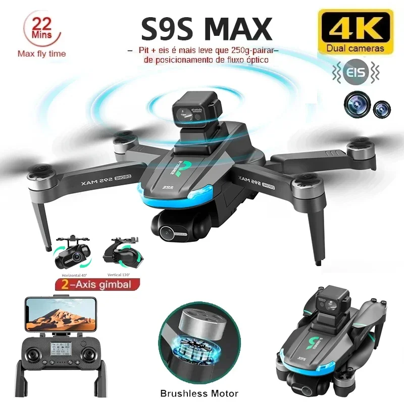 Drone Camera Lens - NIEUWE S9S MAX MINI Drone 4K