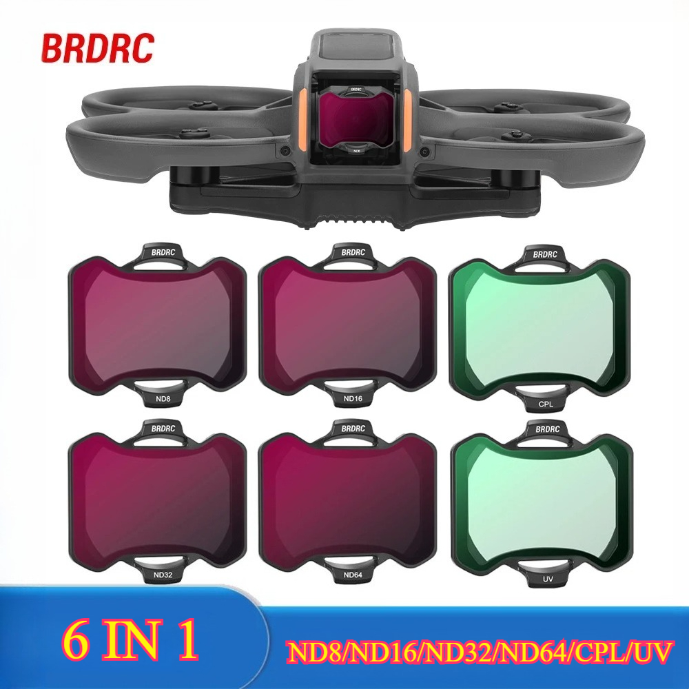Drone Camera Filter - BRDRC Avata 2 Drone-lensfilterset voor DJI