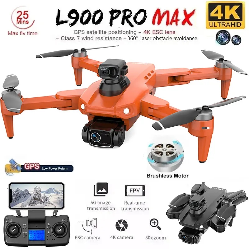 L900 Pro MAX GPS-drone 4K Prof - Drone Camera Professional recensie en prijs