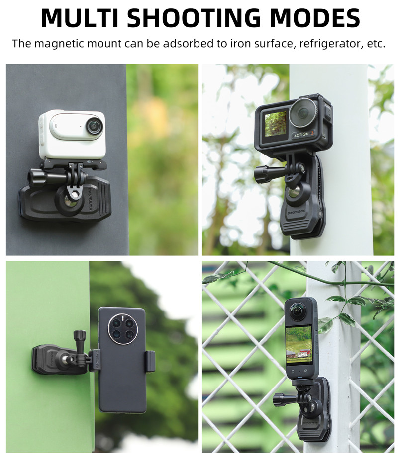 Magnetische actiecamera 360 gr - Drone Camera Action recensie en prijs