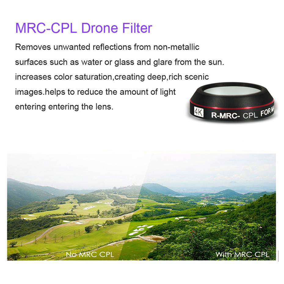 Drone Filter Voor Mavic Pro Cp - Drone Camera Filter recensie en prijs