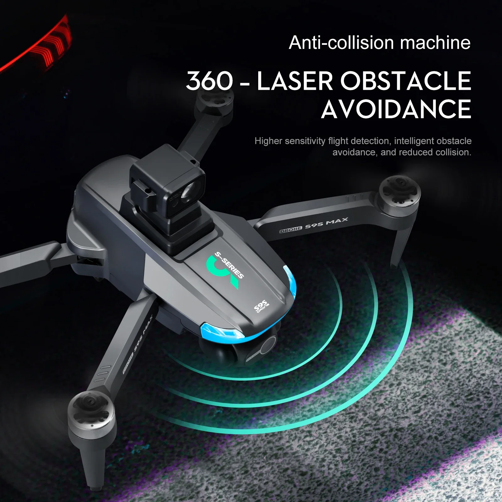 NIEUWE S9S MAX MINI Drone 4K 2 - Drone Camera Lens recensie en prijs