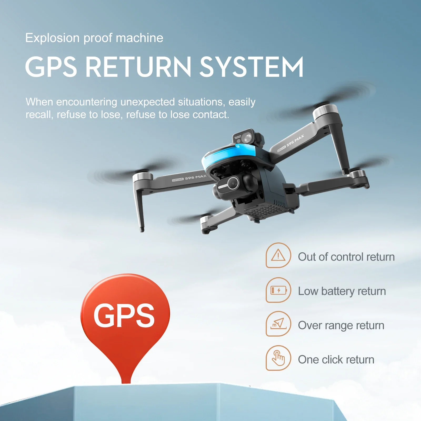 NIEUWE S9S MAX MINI Drone 4K 2 - Drone Camera Lens recensie en prijs