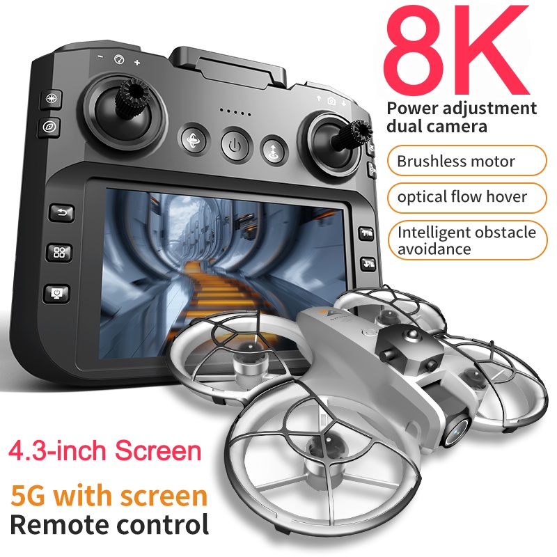 8K ESC Dual Camera Drone Borst - Drone Camera 4K recensie en prijs