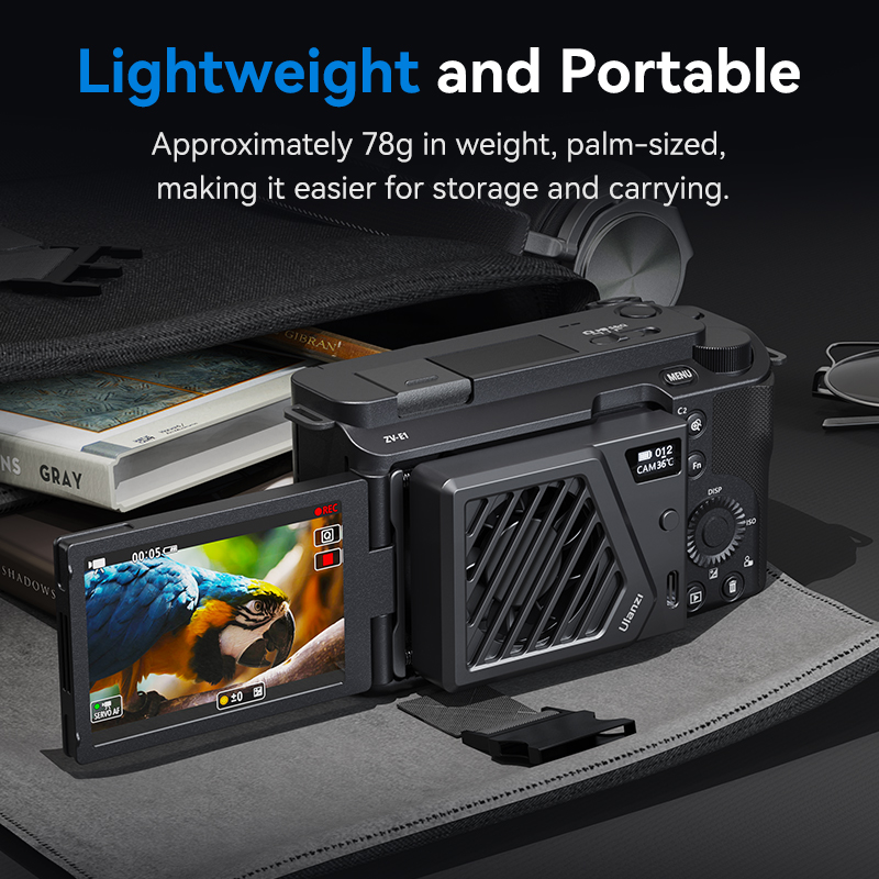 Ulanzi CA25 Camera Koelsysteem - Canon Camera Eos R8 recensie en prijs