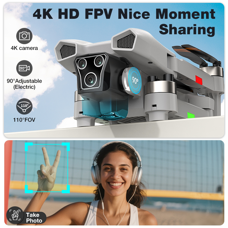 NIEUWE Hot L017 Pro Drone Bors - Drone Camera Lens recensie en prijs
